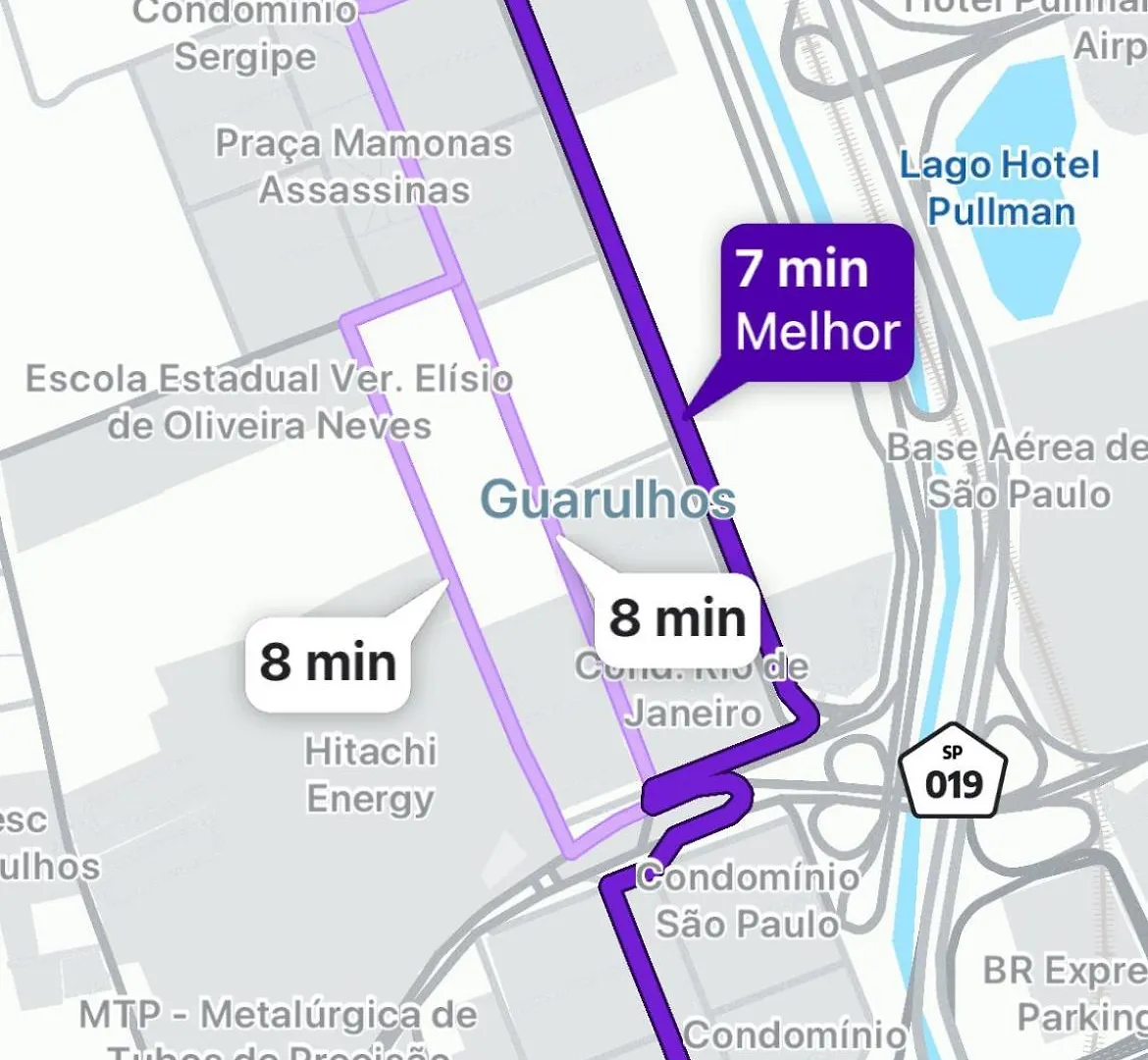 Apartment 13-Incrivel Apto 7 Min Do Aeroporto De Gru Ar Cond E Garagem Guarulhos